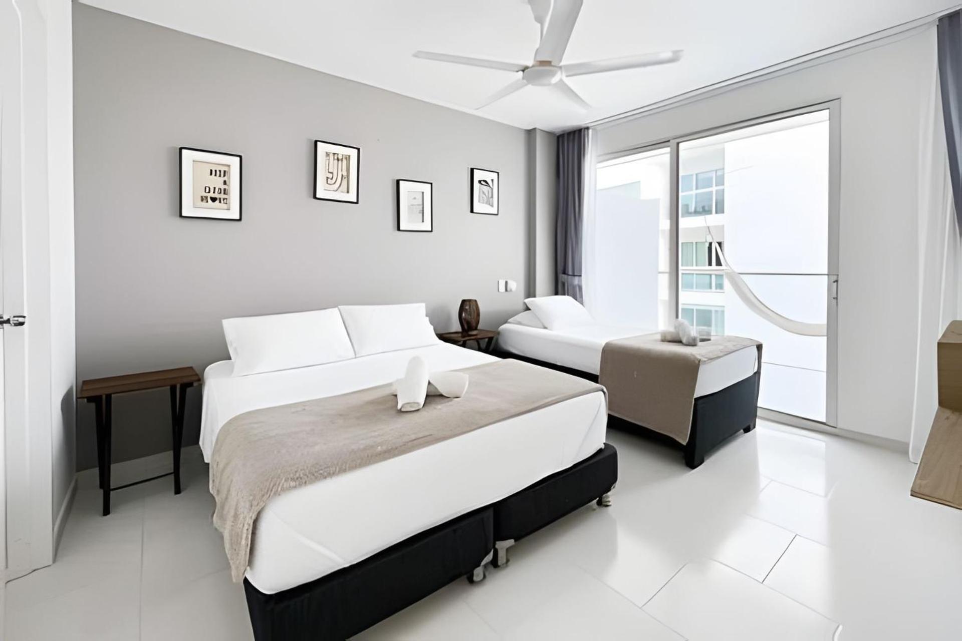 1 Dormitorio y terraza Morros. Vista mar * Cartagena