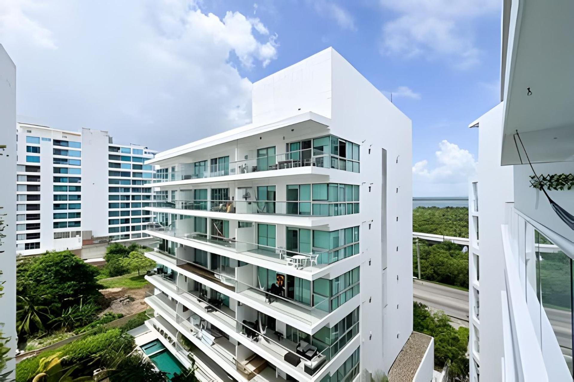 1 Dormitorio y terraza Morros. Vista mar Cartagena