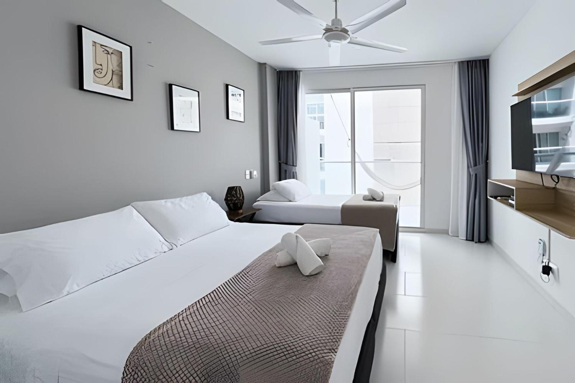 1 Dormitorio y terraza Morros. Vista mar Apartment Cartagena